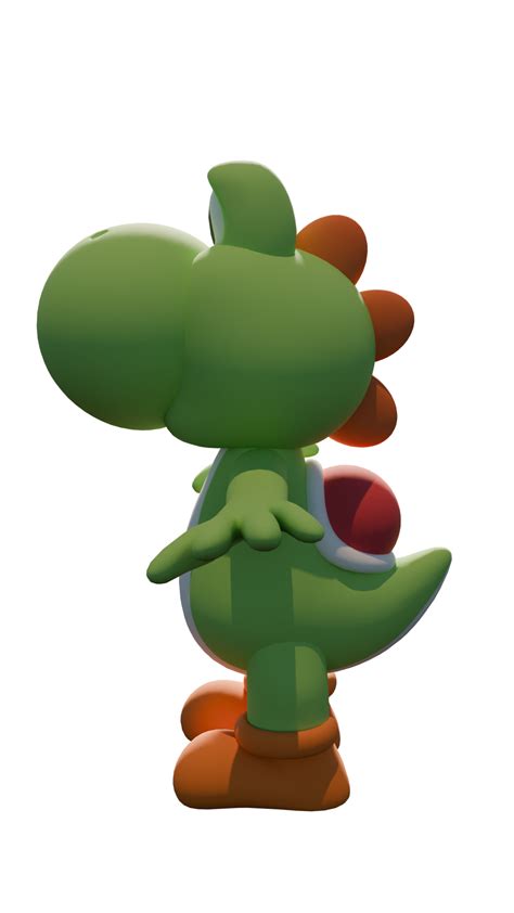 Obj File Yoshi 🎨・3d Printing Template To Download・cults