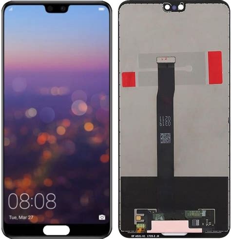 Podzespo Y Do Telefonu Huawei P Eml L Wy Wietlacz Lcd Ekran Czarny