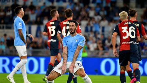 Lazio Genoa Luis Alberto A Sky Ci Mancato Solo Il Gol Alla