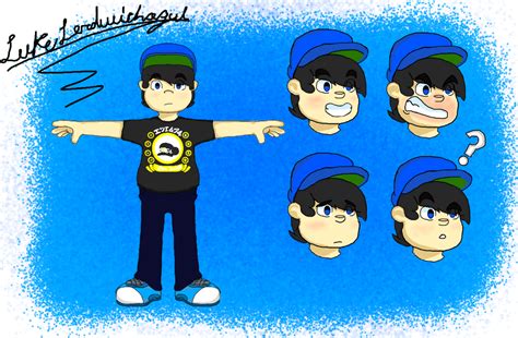 Luke Lerdwichagul Character Design Smg4