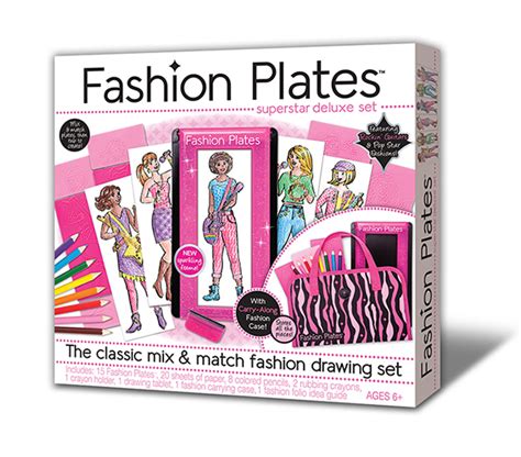 Fashion Plates Superstar Deluxe Kit The Toy Insider