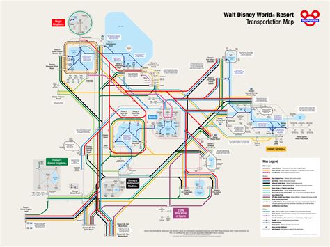 Walt Disney World Map Pdf - Map