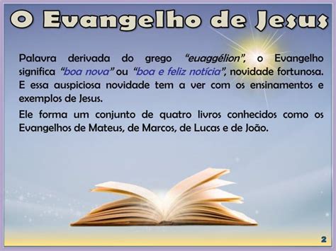 Evangeliza O Evangelho De Jesus Ppt