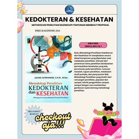 Jual Buku Metodologi Penelitian Kedokteran Dan Kesehatan Agung