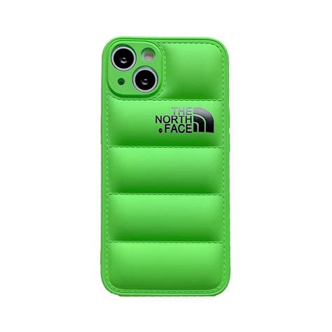 Funda Para Iphone Puffer Jacket The North Face Iphone Verde