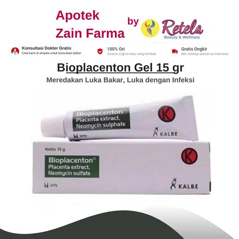 Jual BIOPLACENTON GEL 15GR Shopee Indonesia