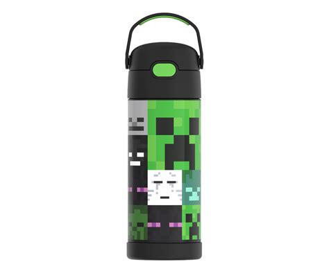 Funtainer Water Bottle Minecraft Unit Thermos Lunch Containers