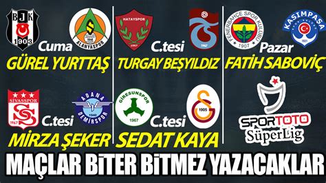 Spor Toto S Per Lig De Heyecan Hafta Ile Devam Ediyor