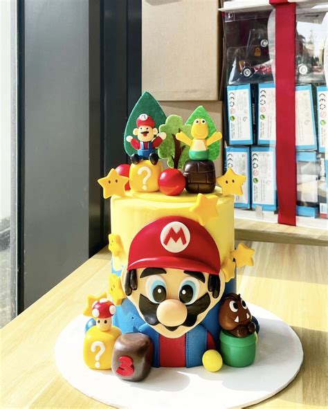 Kids Loving Super Mario Cake Design Ideas Mario Cake 48 Off