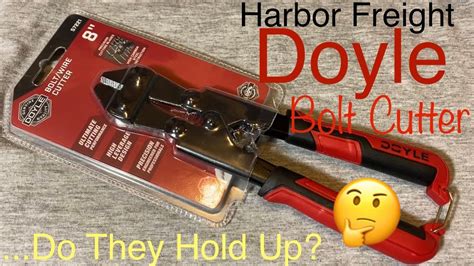 Harbor Freight Doyle Bolt Wire Cutter Item Youtube