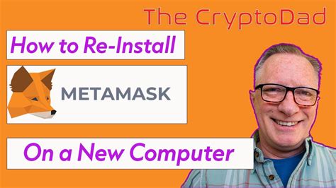 How To Re Install MetaMask On A New Computer Or Browser YouTube