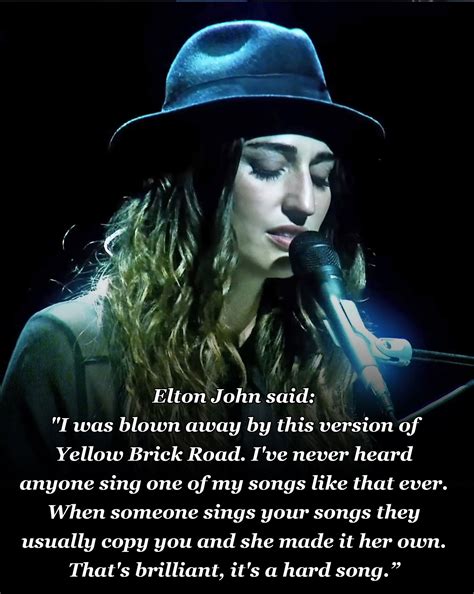 The Music Man - Sir Elton John was left in awe! Sara... | Facebook