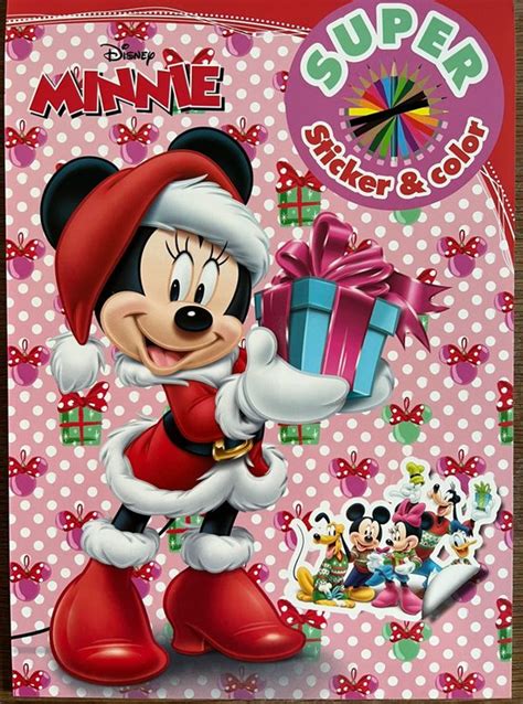 Minnie Mouse Kleurboek Met Stickers Bol