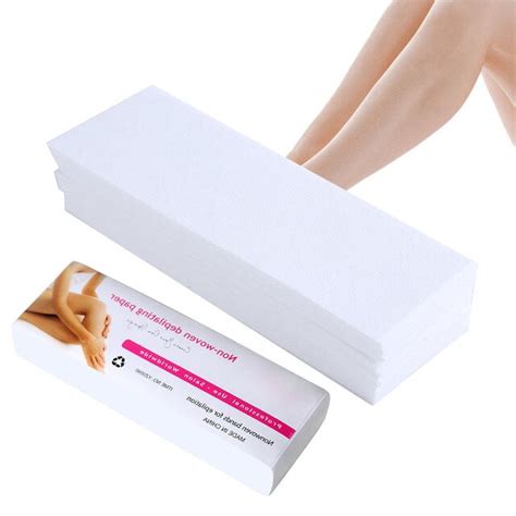 100pcs Lot Wax Strips For Hair Removal Depilatory Nonwoven Epilator Wax