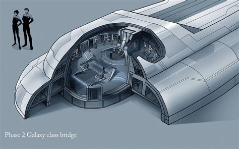 Phase 2 Galaxy Class Bridge Interior By Fastleppard Star Trek Bridge