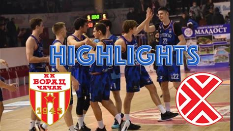 HIGHLIGHT KK Borac KK Cibona YouTube