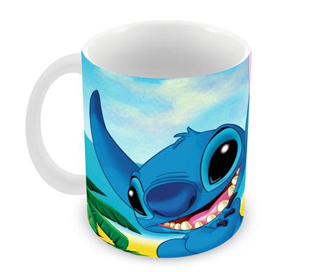 Caneca Polímero Lilo e Stitch Personalizada Elo7