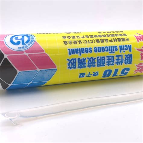 Acetic Transparent Fast Cure Uv Resistance Adhesives Rubber Silicone