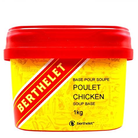 Base Pour Soupe Au Poulet Berthelet Aubut