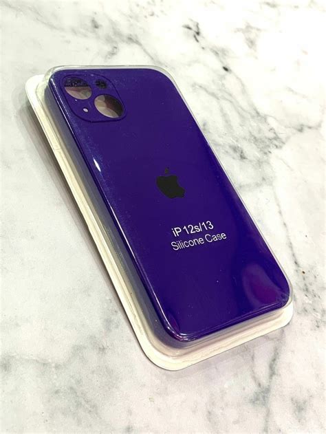 SILICONE CASE PURPLE IPH 13 Comprar En Amo Mi Celu