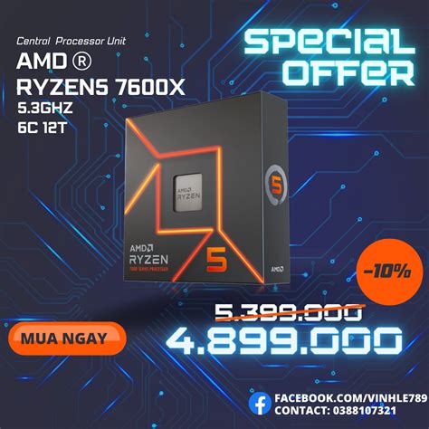 Cpu Amd Ryzen X Ghz Ghz Max Boost Mb Cache C T W