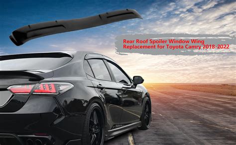 Amazon RockyParts Rear Window Roof Spoiler Compatible With 2018