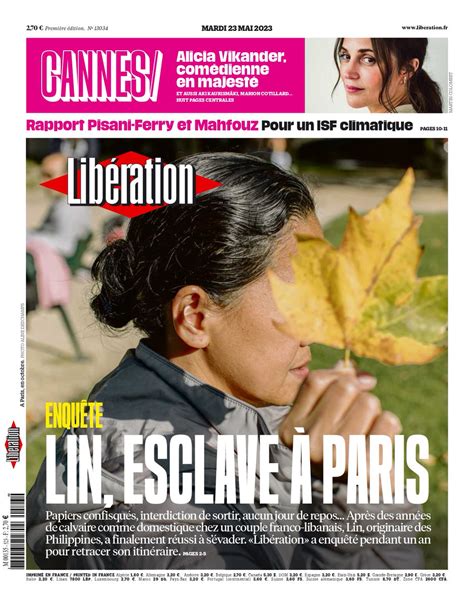 Libération on Twitter Enquête Lin esclave à Paris C est la une de