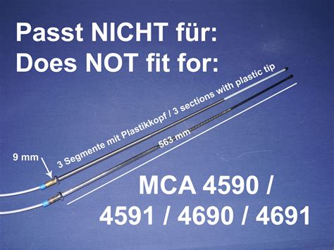 Ersatz Teleskop F R Hirschmann Auta El Ke Antenne In Mercedes Benz