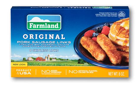 Original Pork Sausage Links, 8ct | Farmland Foods