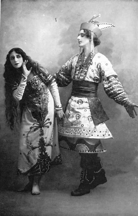 Michel Fokine & Vera Fokina in the "Firebird." Comoedia Il… | Flickr