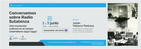 Entradas Conferencias Conversemos Sobre Radio Sutatenza Una