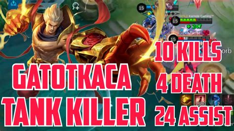 Gatotkaca The Best Roamer Gatotkaca Gameplay YouTube