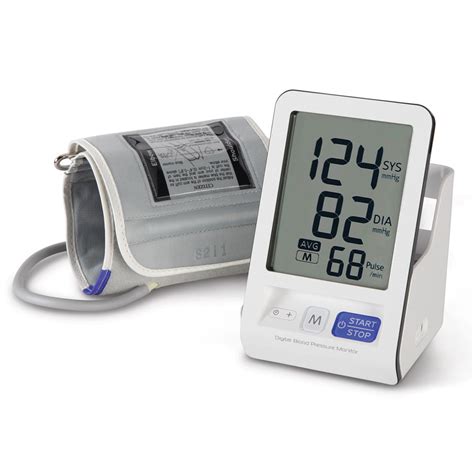 The Largest Display Blood Pressure Monitor Hammacher Schlemmer