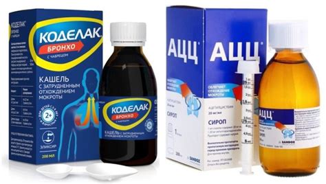 Коделак или АЦЦ: что лучше, совместимость, сравнение