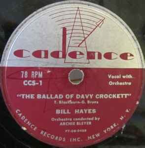 Bill Hayes - The Ballad Of Davy Crockett / Farewell (Shellac) at Discogs