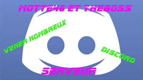 Présentation De Notre Serveur Discord Venez Discuter Avec Nous Youtube