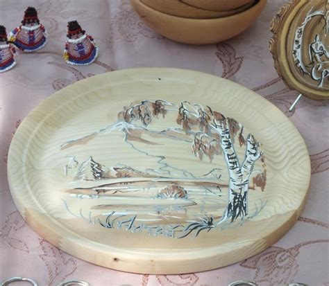 Тарелка малая для росписи, резьбы или декупажа на заказ в интернет ...