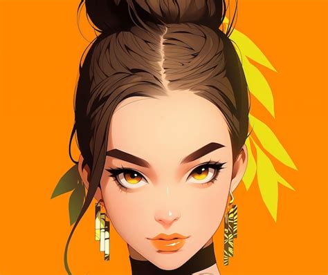 Premium Ai Image Hand Drawn Anime Beauty Illustration