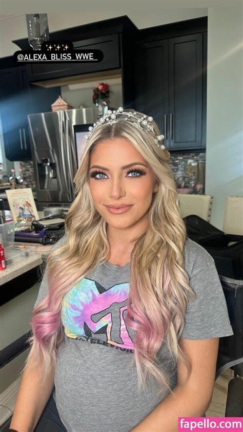 Alexa Bliss WWE Alexa Bliss Wwe Nude Leaked OnlyFans Photo