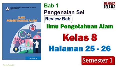 Kunci Jawaban Soal Ipa Kelas 8 Smp Halaman 25 26 Semester 1 Kurikulum