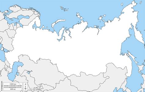 Russia Mappa Gratuita Mappa Muta Gratuita Cartina Muta Gratuita Frontiere