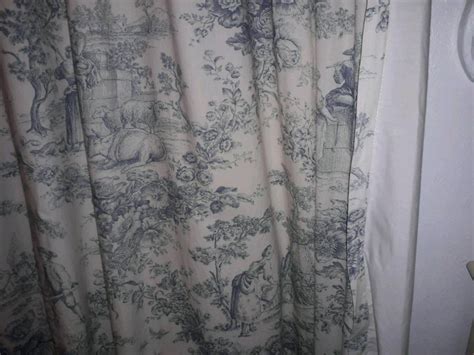 French Hand Made Toile De Jouy Curtains Sold In Chadderton