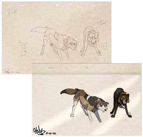 Wolfquest Movie Animation Cels Rare By Itsskoll On Deviantart