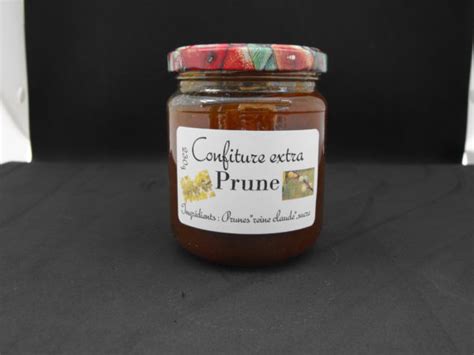 Confiture Extra Prune Les Chocos LNL