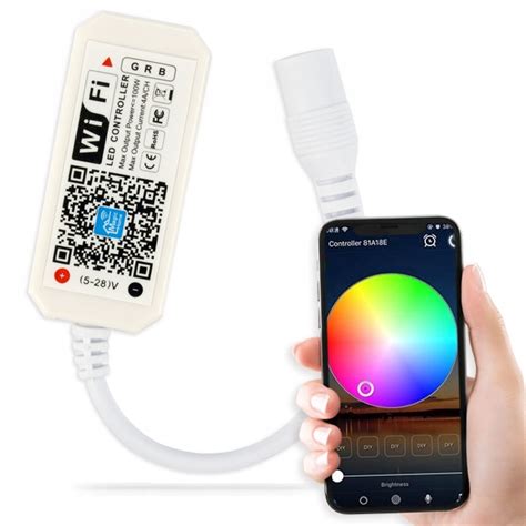 STEROWNIK KONTROLER TAŚM LED RGB WiFi Android iOS 10102594613