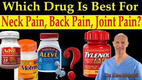 Which Over The Counter Drug Is Best For Neck Back Pain Joint Pain