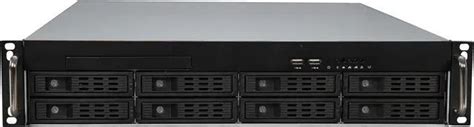 Athena Power RM 2U2083HE12 12Gb S 2U Hot Swap 8 Bay E ATX Rackmount Server Chassis W 12 Gbps