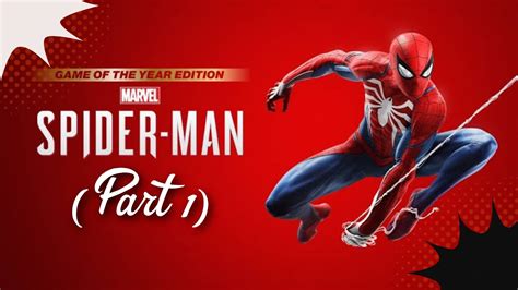 Marvel Spider Man Walkthrough Gameplay Part 1 YouTube