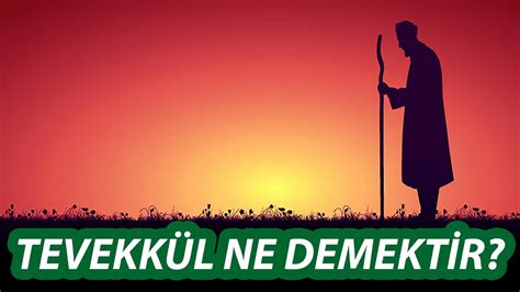 TEVEKKÜL NE DEMEKTİR İbrahim Zeren YouTube