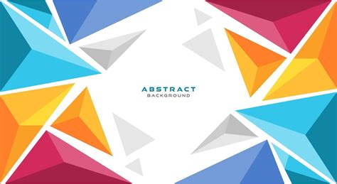 Polygonal colorful banner background vector 22604400 Vector Art at Vecteezy